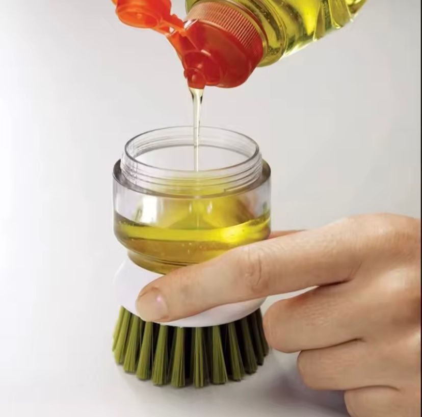 Cepillo Lavaplatos con Dispensador Integrado